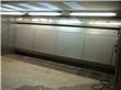 cabina ad acqua con velo e pareti inox e vasca interrata cabina verniciatura ad acqua con velo e pareti inox e vasca interrata