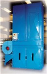 gruppo filtrante verniciato con ventilatore centrifugo gruppo filtrante a maniche verniciato con ventilatore e quadro di comando
