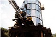 silo su traliccio con estrattore e ventilatore silo stoccaggio su traliccio per scarico su boccaporti con ventilatore ed estrattore