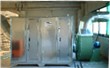 cella filtrante vista frontale gruppo abbattimento fumi e ventilatore centrifugo