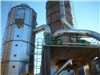 ventilatore e silo ventilatore collegato a silo di stoccaggio