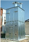 silo rettangolare e ventilatore silo di stoccaggio rettangolare con ventilatore centrifugo